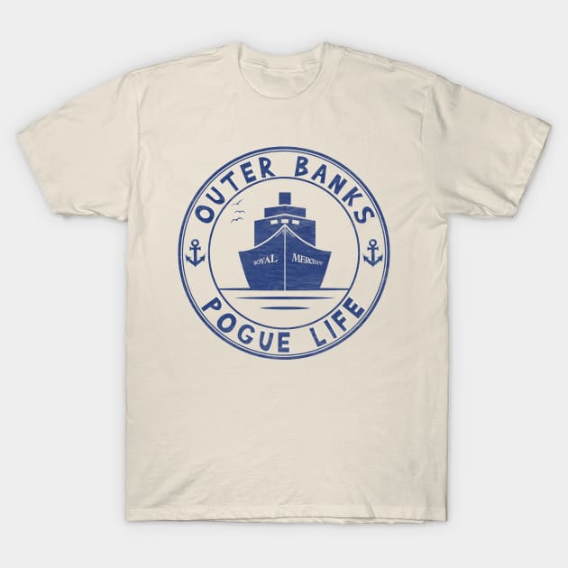 Royal Merchant, Outer Banks, Pogue Life T-Shirt by Blended Designs